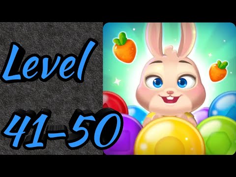 Bunny Pop 2 : Beat the wolf Level 41 42 43 44 45 46 47 48 49 50 Android Gameplay