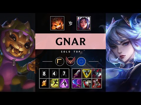 Gnar Top vs Irelia - EUW Grandmaster Patch 25.13