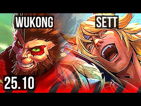 WUKONG vs SETT (TOP) | KR Master | 25.10