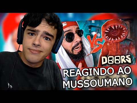 REAGINDO A Figure do Doors (Roblox) Vs. Mussoumano - Batalha com Games