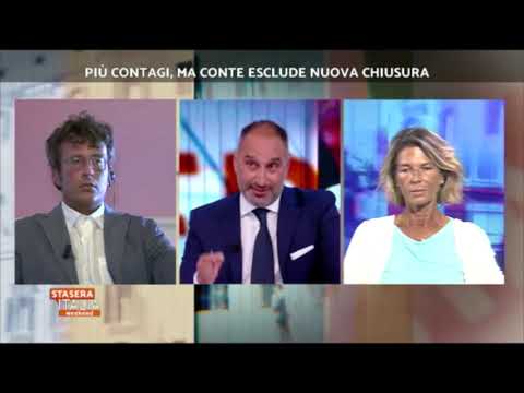 Michele Gubitosa ospite a Stasera Italia News su Rete4 il 30/08/2020