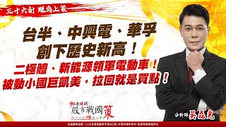 台半、中興電、華孚創下歷史新高！