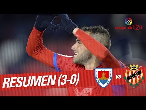 Resumen de CD Numancia vs Nàstic (3-0)