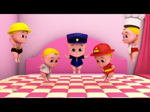Lima Bayi Sedikit | sajak prasekolah | Five Little Babies | Nursery Rhymes | Junior Squad Indonesia