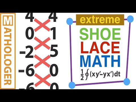 image-How does shoelace formula work?
