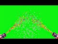 Continuous Confetti Blast Effect Green Screen Effects