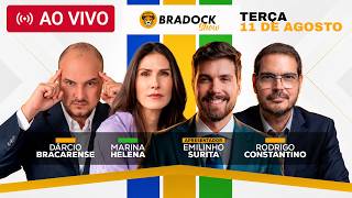 🔴 AO VIVO COM MARINA HELENA, EMILINHO, CONTANTINO E DÁRCIO BRACARENSE | Bradock Show - 11/08/2026