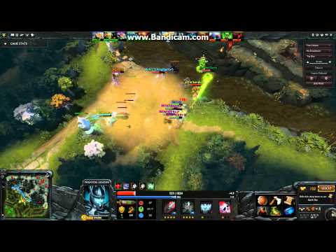 Dota 2 - Pugna heals PA