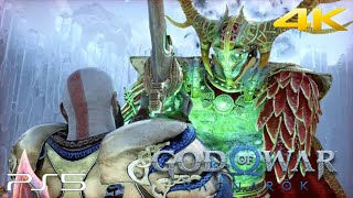 God Of War Ragnarök - Kratos vs Rei Hrólf: Como Matar o Rei Berserker - Dublado BR | PS5 [4K 60FPS].