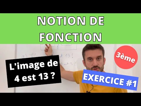 Fonction et programme de calcul : Calculer l'image d'un nombre 3ème