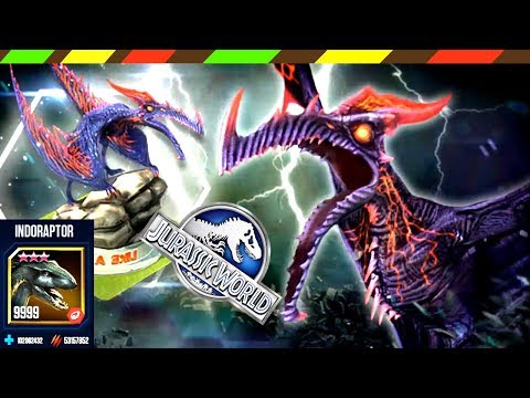 PHOENIX 44 NEW BOSS vs INDORAPTOR lvl 9999 |Jurassic World The Games |Khủng Long Bạo Chúa Chiến Đấu