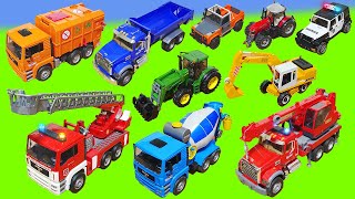 Toys Learning Name and Sounds Police cars, Dump truck Toy