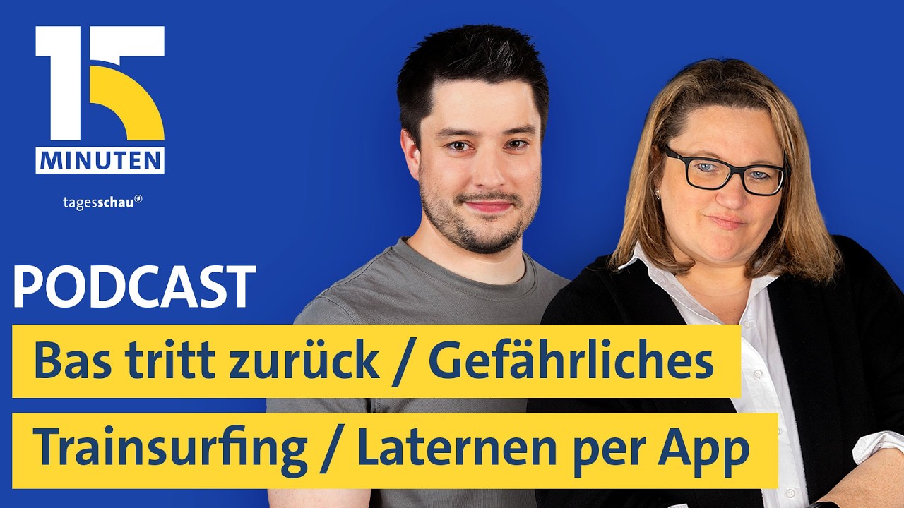 Bas tritt als Ministerin und SPD-Spitze zurück / Gefährliches Trainsurfing / Laternen per App