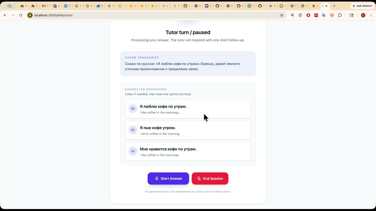 KT languages project preview