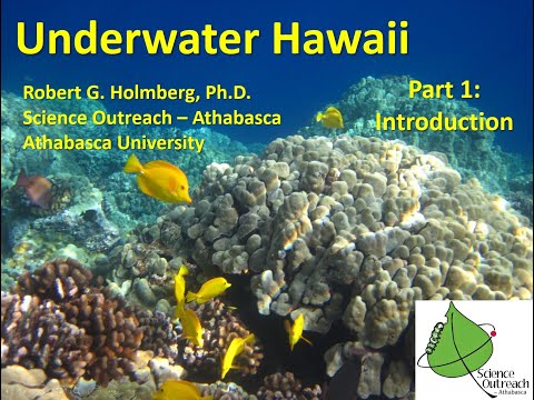 Science Outreach - Athabasca Presents: "Underwater Hawaii" Part 1 of 2 with Dr. Robert Holmberg.