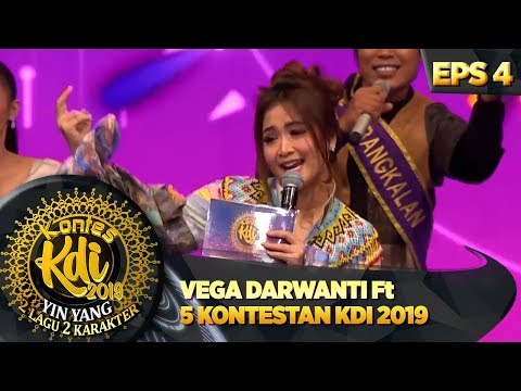 ENERGIK! VEGA DARWANTI Ft 5 KONTESTAN KDI 2019 [GOYANG DUA JARI] - KONTES KDI EPS 4 (12/8)