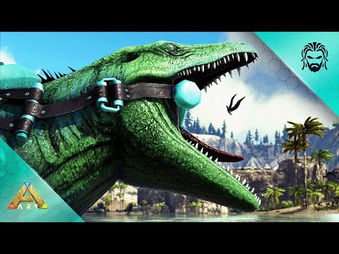 I Got Torn Apart While Trying to Tame a Mosasaur! - ARK Caballus [E64]