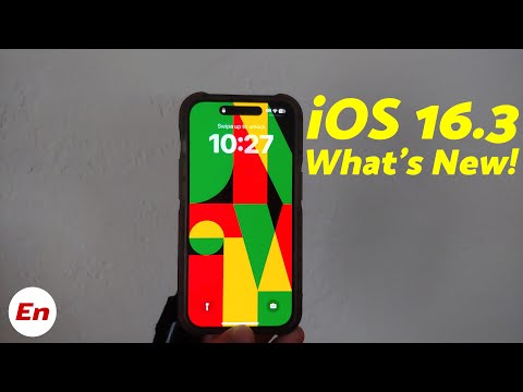 iOS 16.3 NEW Features & Bug Fixes!