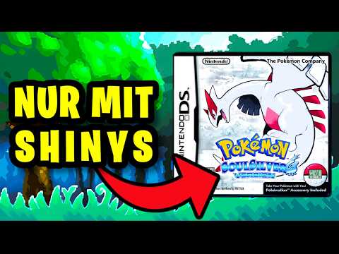 Play through Pokemon SoulSilver BUT ONLY WITH SHINIES