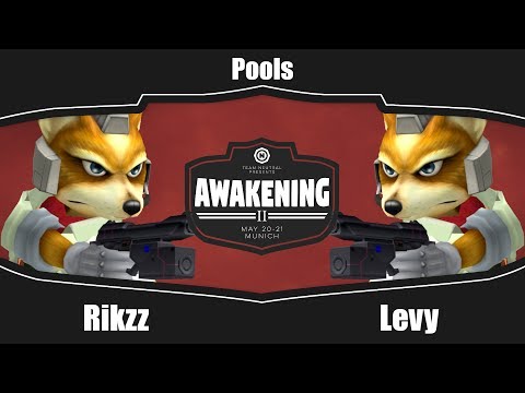 Awakening 2 - Rikzz (Fox) Vs. Levy (Fox) - Pools - Melee Singles