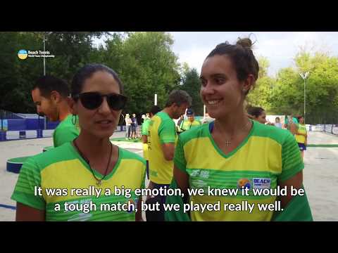 Brazil champions of ITF Beach Tennis World Team Championship 2018