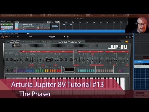 Arturia Jupiter 8V Walkthrough Ep.13 - The Phaser