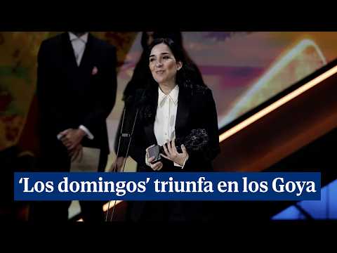 'Los domingos' triunfa en unos Goya en los que 'Sirat' se lleva seis premios técnicos