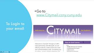 CUNY Citymail - How to use your email