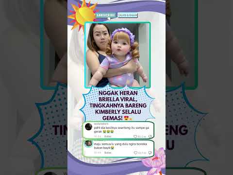 Ga nyangka pas bayi Briella sekalem ini😭 #briella #kimberly #baby #viral #fyp