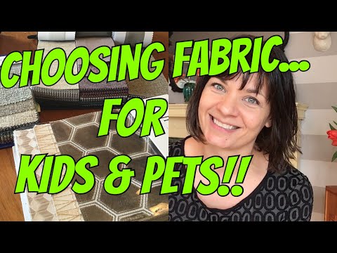 The BEST Upholstery Fabric......Kids & Pets!!