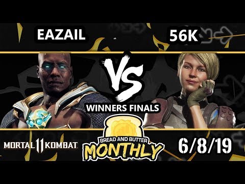 BnB 13 Mortal Kombat 11 - Eazail (Geras) Vs. 56k (Cassie Cage) - MK 11 Winners Finals