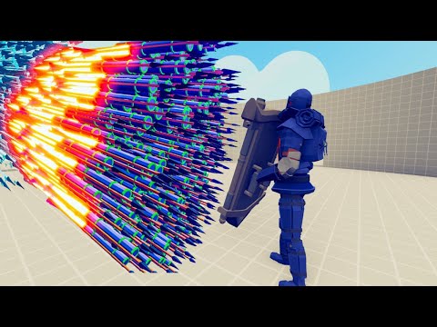 SPACE MARINE REFLECT SHIELD vs EVERY GOD - Totally Accurate Battle Simulator (TABS)
