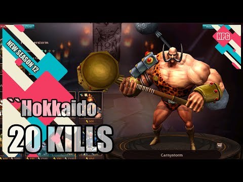 HoN Pro Hammerstorm Gameplay - ``Hokkaido - Diamond - CM