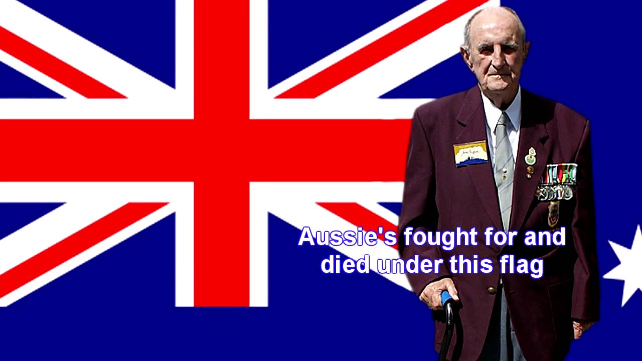 Lest We Forget - The Australian Flag