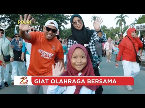 POLRES KUTAI KARTANEGARA GELAR FUNWALK