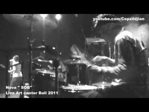 Novafuxnbumz - We Never Give Up (drum-cam) Live at Art Center Bali 2011