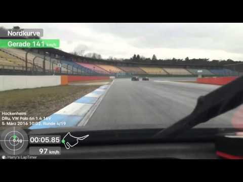 Highlights Stint 1 DSK 5.3.2016 Hockenheimring RRP Polo 6n 1.4 16V