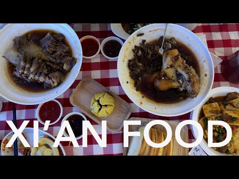 Vlog 039 Xi'an III -STREET FOOD, DRUM TOWER, MONGOLIAN CHINESE FOOD