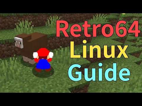 Mario in Minecraft - Linux Installation Guide | Retro64 by @dylanpdx
