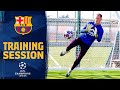 FITNESS and BALL WORK at training session  ?⚽️