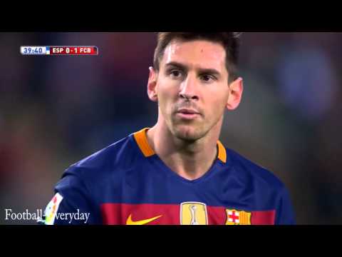 Lionel Messi vs Espanyol 15/16 Away