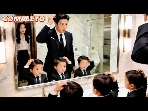 ¡Un CEO queda en shock al descubrir 4 mini versiones suyas… son sus hijos secretos! 😱🔥