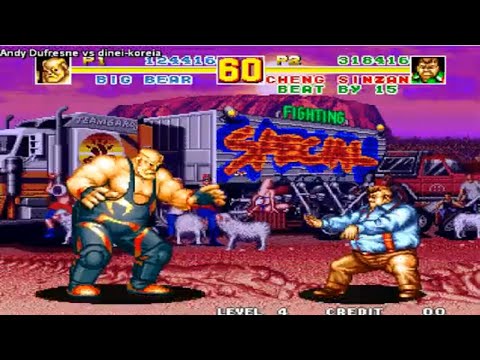 Fatal Fury Special - SNK 1993 - Andy Dufresne (us) vs dinei-koreia (br) 27.09.2020