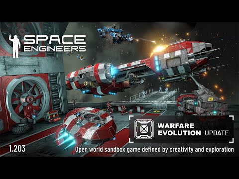 Space Engineers | Update 1.203 - Warfare Evolution & Decorative Pack #3