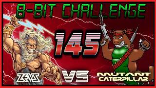 8-BIT CHALLENGE #145: GORF (ZX) + ? (Zeusdaz vs Mutant Caterpillar)