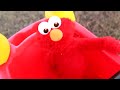 Sesame Street Elmo Live Has Accidents Happen Again In A Cozy Coupe Ft Sulley Monsters University