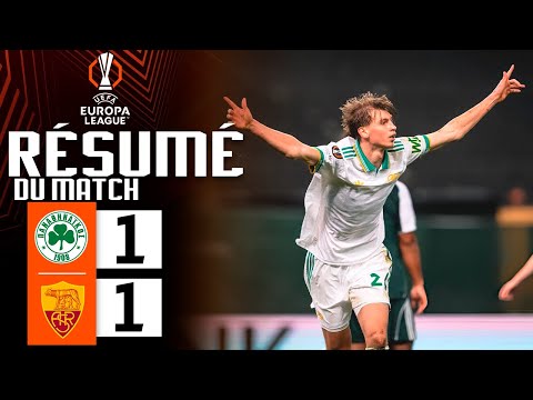 Panathinaikos - Roma 1-1 Highlights Goals | UEFA Europa League 2025 | roma panathinaikos