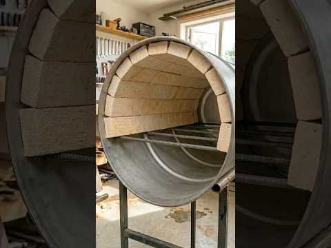 My DIY brick pizza oven build process #diy #pizzaoven #cooking