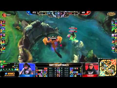 ITZ micaO Sivir VS HR LeX Graves   2 Maç ÖZET IWCI Yarı Final
