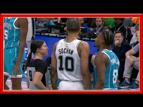 Jeremy Sochan NBA Game No. 48 San Antonio Spurs - Charlotte Hornets (110-120) Full Highlights